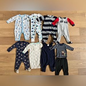 Baby boy bulk clothing lot size 3-6 months